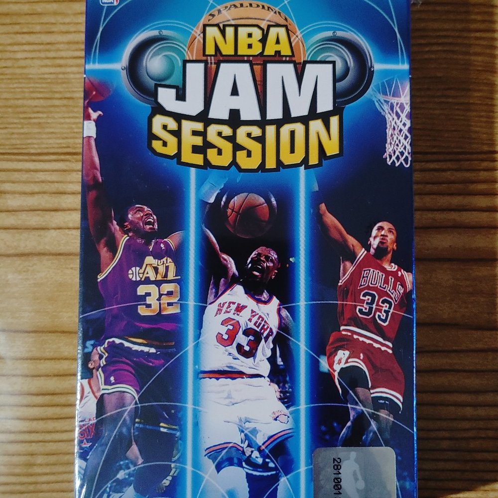 NBA Jam Session VHS tape (NEW)